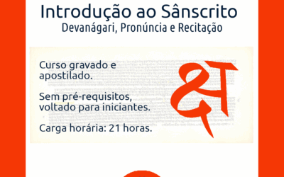 Introdução ao Sânscrito – Alfabetização em Devanágari (ISAD)